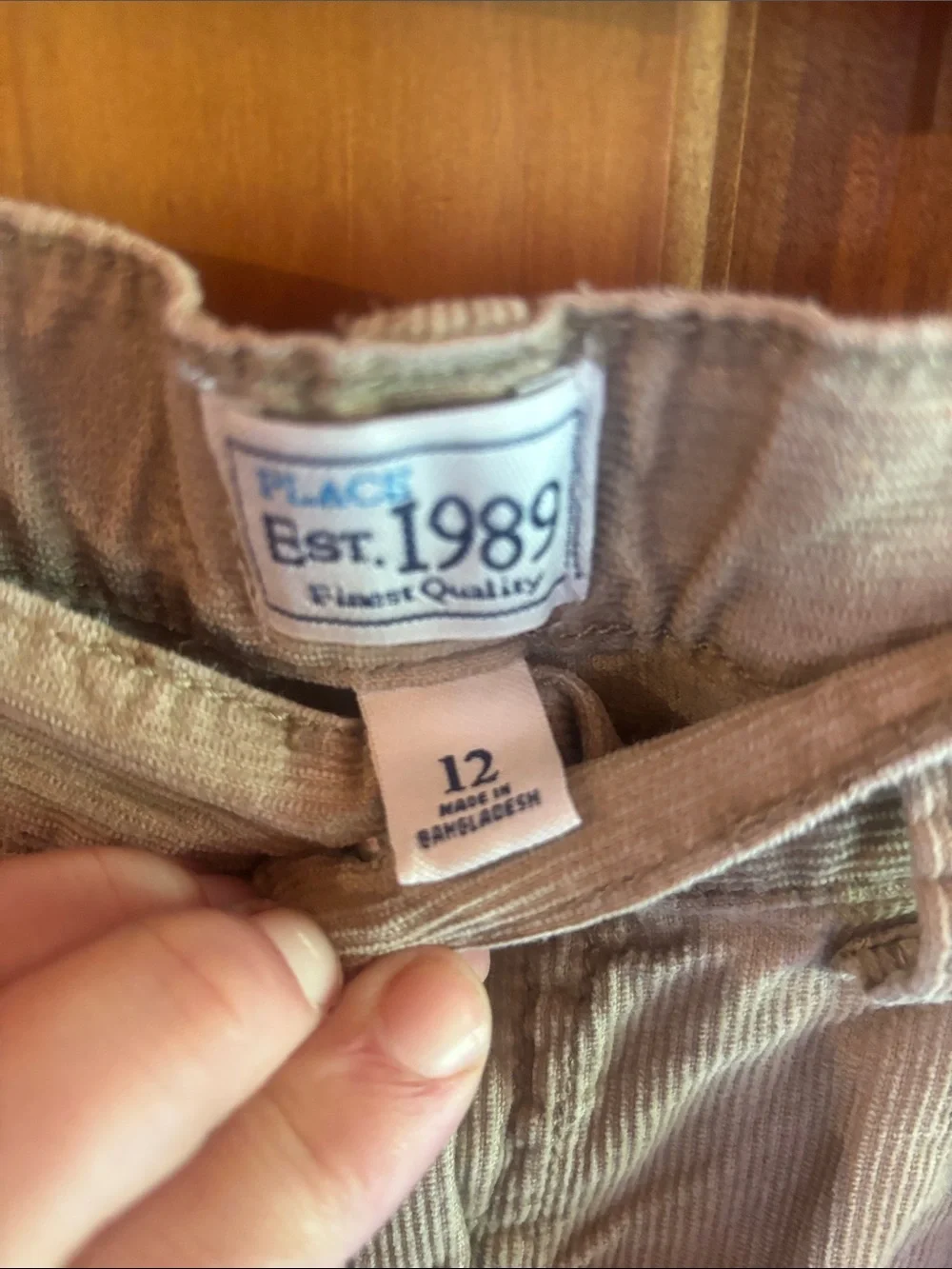 Place Boy’s Tan Chino Pants